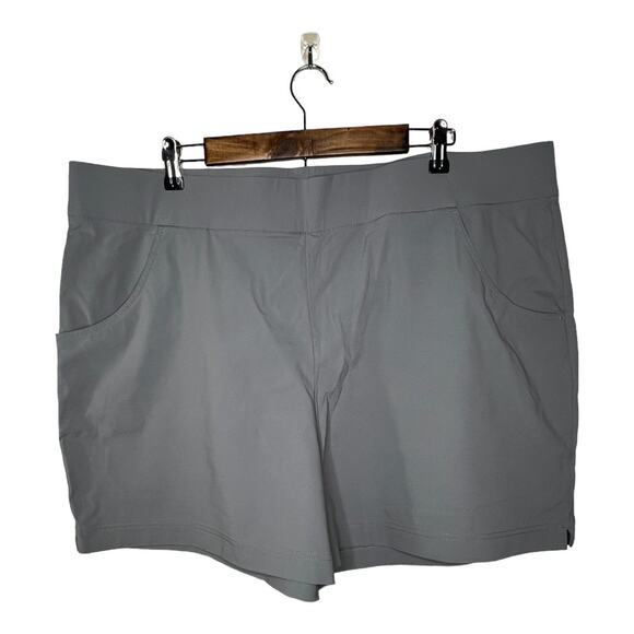 Columbia Womens Anytime Casual Short Gray Size 2X - Picture 1 of 6